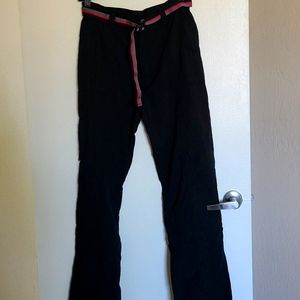 Pacific Trail Black Roll Up Pants